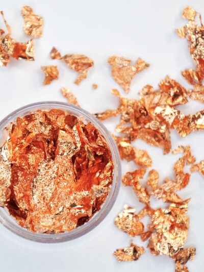 Foil flakes copper