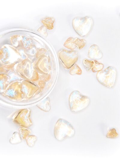 3D sydän peachy 20kpl