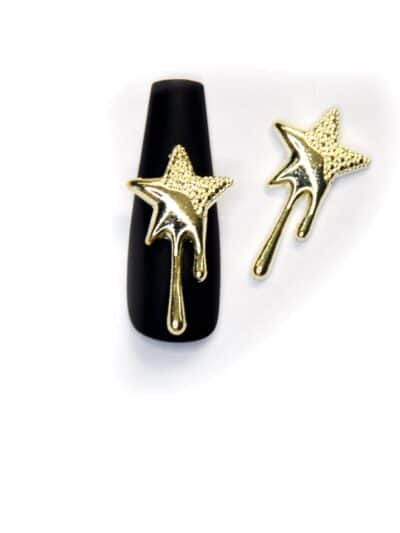 Drippy star kultainen 2kpl