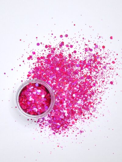 Ekoglitter hot pink 1,5g