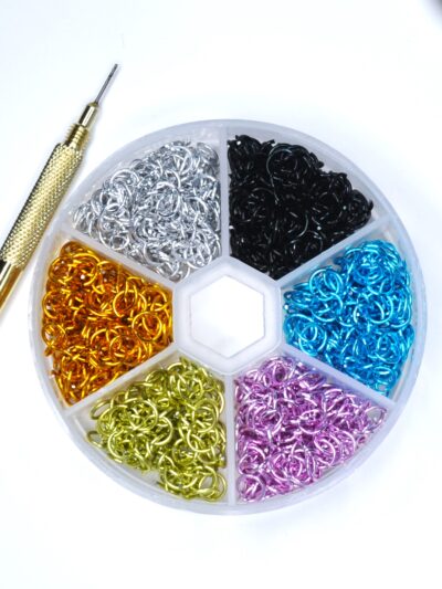 Kynsirenkaat 6 väriä 1000kpl