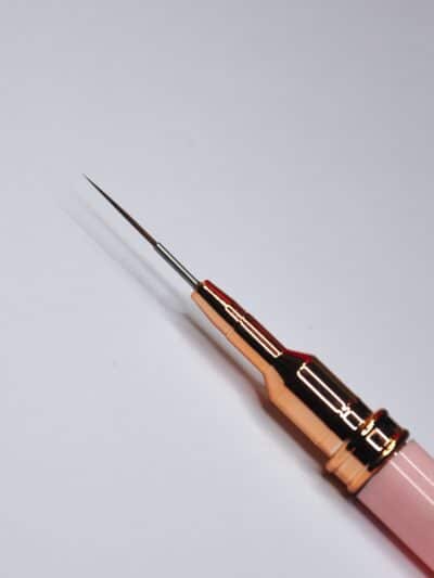 Nail brush liner 12mm pink koristesivellin