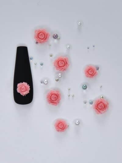 Koristelajitelma ruusu pinkki