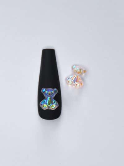 3D Bear lightpink 2kpl