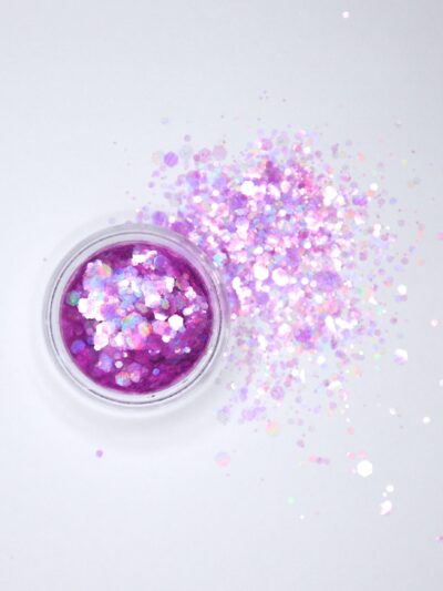 Ekoglitter Mallow flower 1,5g