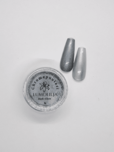 Chromepuuteri Dark Silver 1g Kynsipuuteri