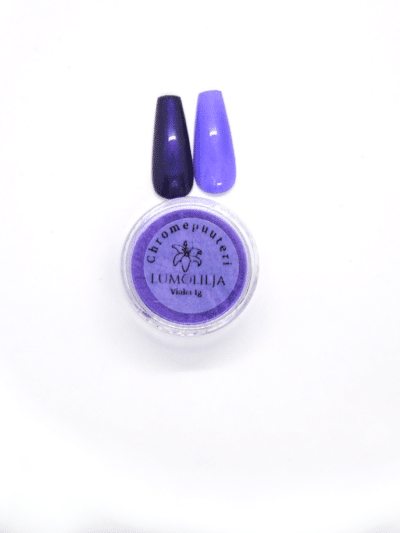 Chromepuuteri Violet 1g Kynsipuuteri