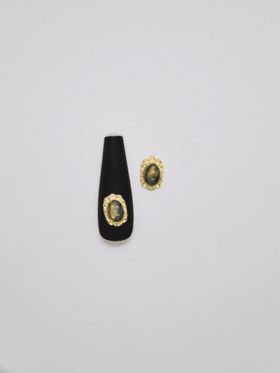 Kehykset kivellรค vihreรค kulta 2kpl