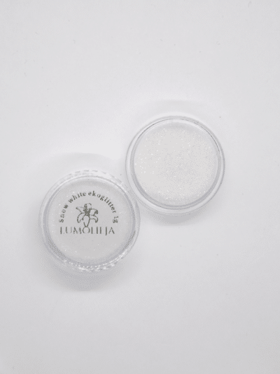 Ekoglitter Snow White 1g