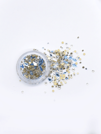 Timanttilajitelma kirkas/sininen