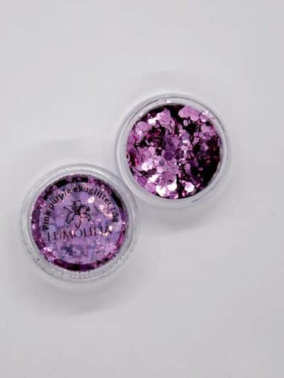 Ekoglitter Pink purple 1,5g