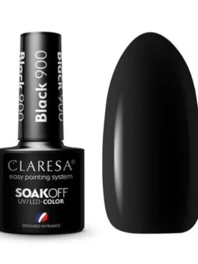 Claresa 900 Black UV Nail Polish 5 g