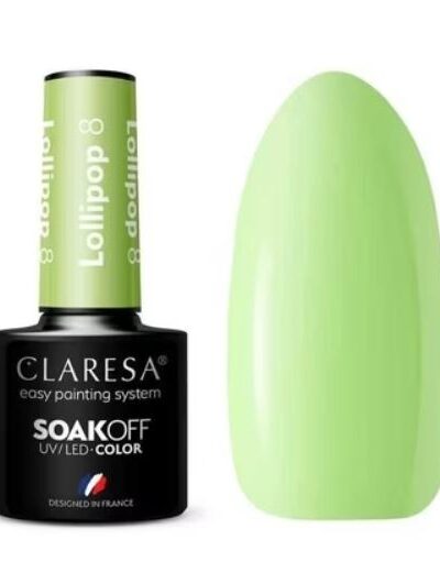 Claresa Lollipop 8 UV Nail Polish 5 g