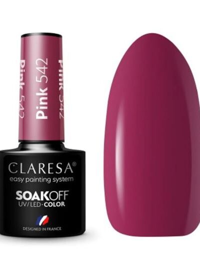 Claresa Pink 542 Gel Polish 5 g