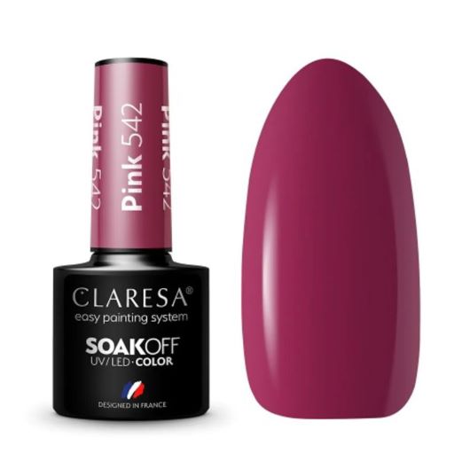 Claresa Pink 542 Gel Polish 5 g