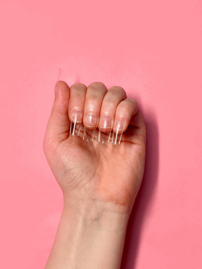 Soft Gel Tips Medium Square 600kpl