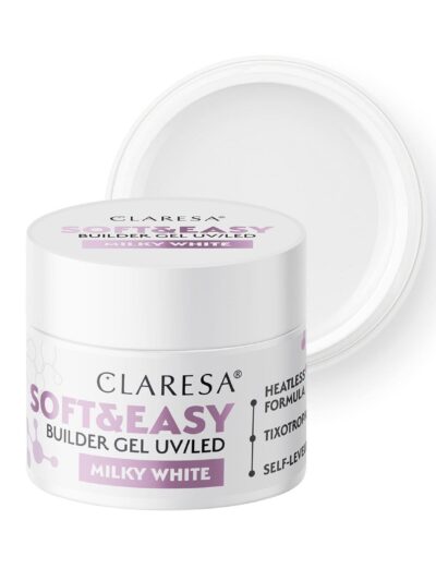 Claresa Soft&Easy Builder Gel Milky White 45 g