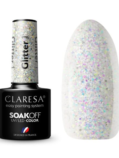 Claresa Glitter 1 Gel Polish 5 g