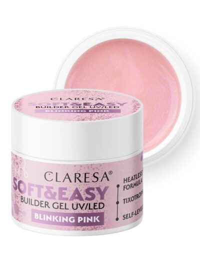 Claresa Soft&Easy Builder Gel Blinking Pink 45 g