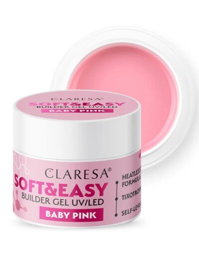 Claresa Soft&Easy Builder Gel Baby Pink 45 g