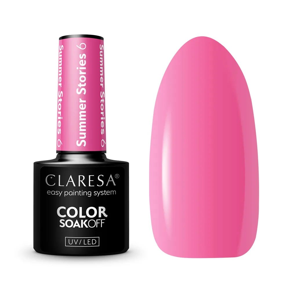 Claresa Summer Stories 6 Gel Polish 5 g 1 Claresa Summer Stories 6 Gel Polish 5 g