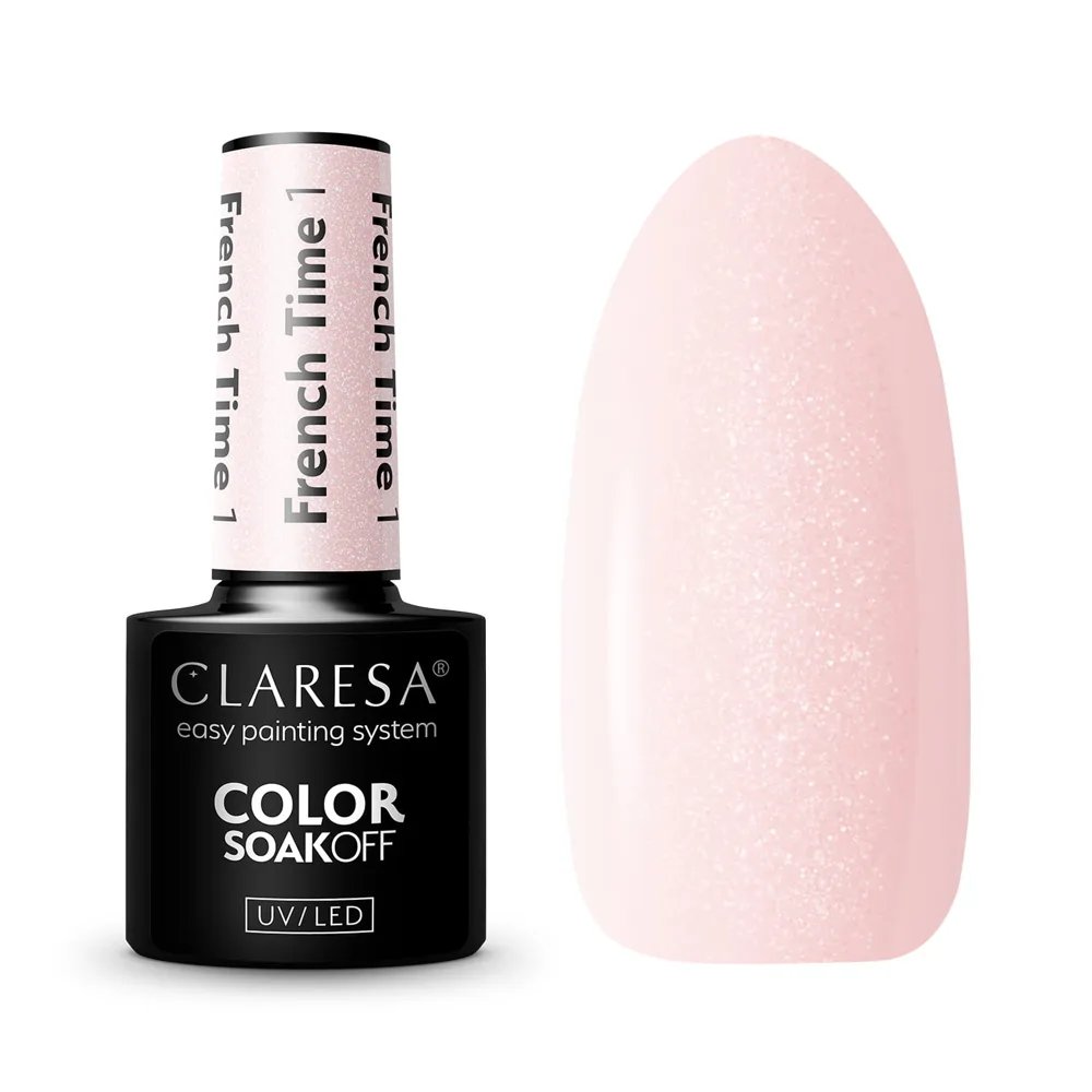 Claresa French Time 1 Gel Polish 5 g 1 Claresa French Time 1 Gel Polish 5 g