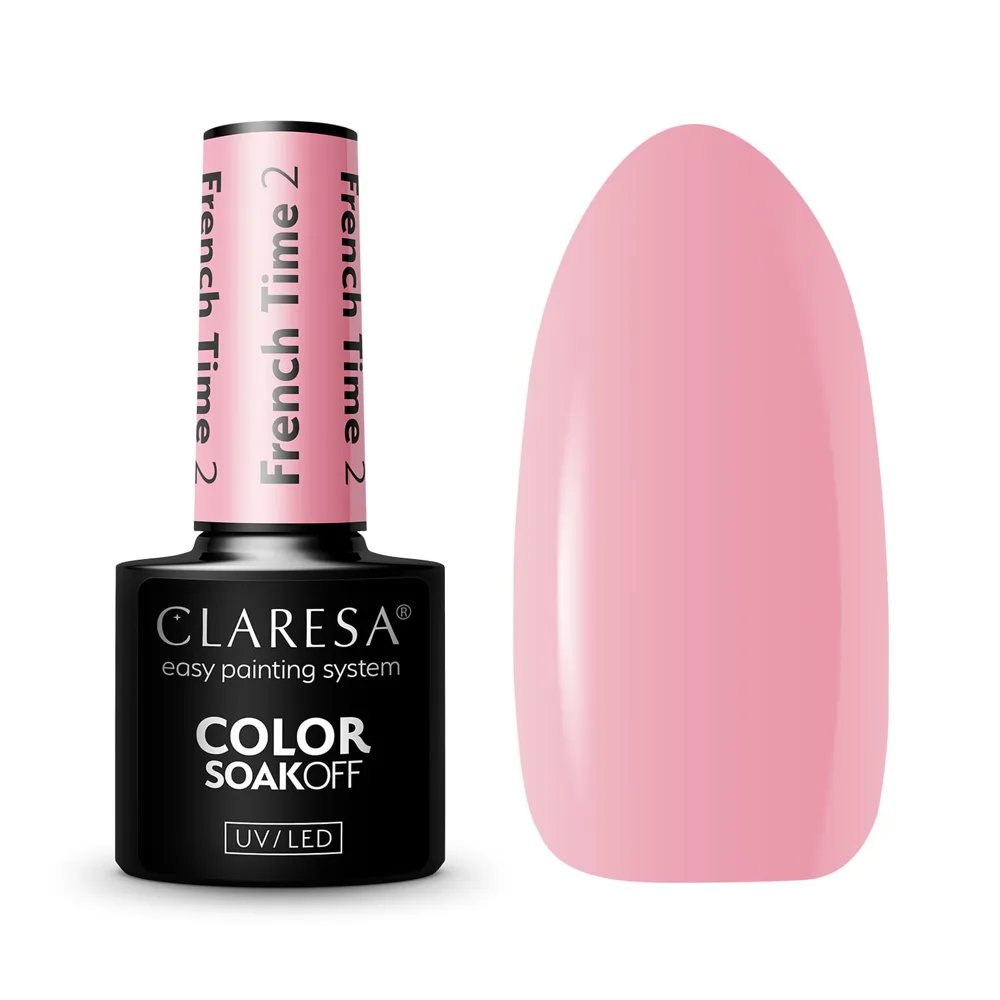 Claresa French Time 2 Gel Polish 5 g 1 Claresa French Time 2 Gel Polish 5 g