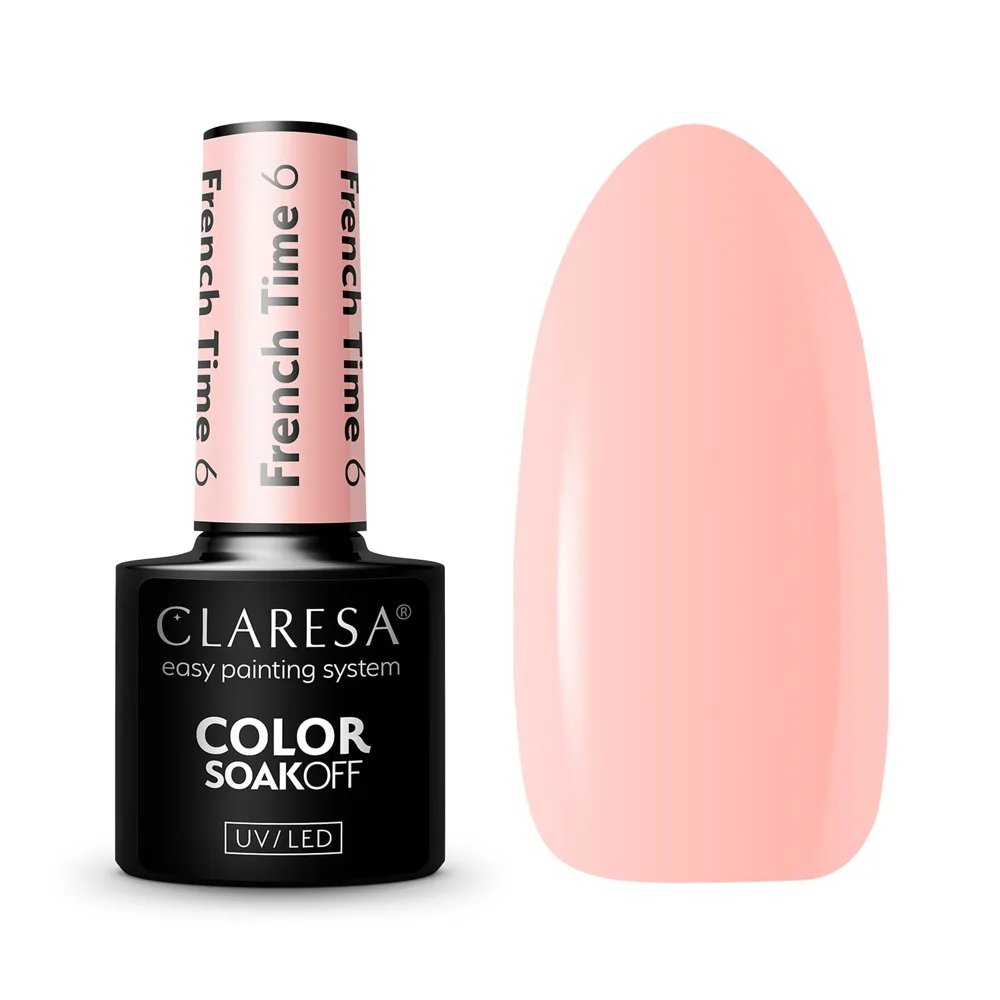 Claresa French Time 6 Gel Polish 5 g 1 Claresa French Time 6 Gel Polish 5 g